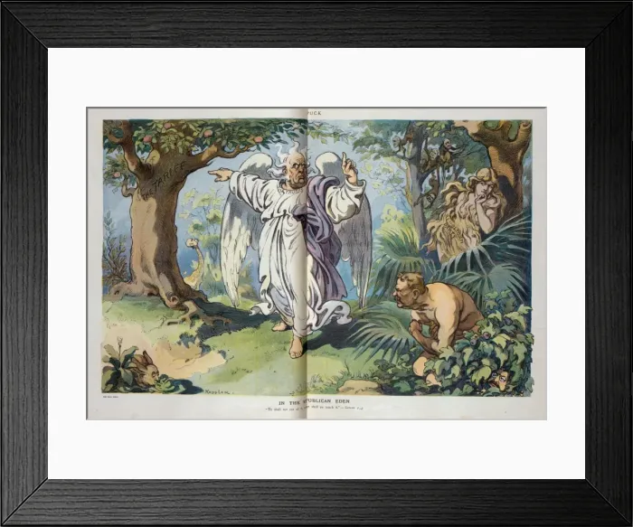 Framed Print : In the republican eden Framed Print : In the republican eden
