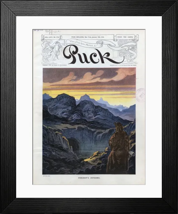 Framed Print : Pinchots inferno Framed Print : Pinchots inferno