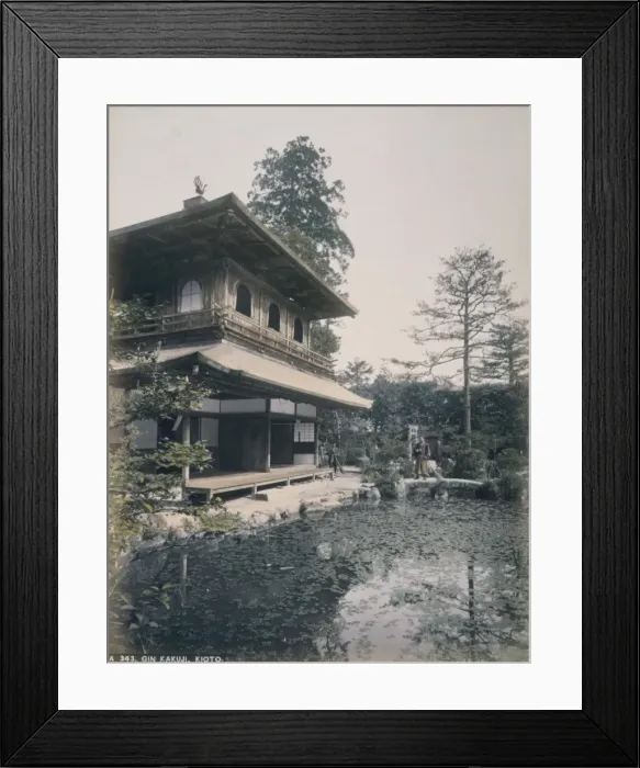 Framed Print : Gin Kakuji, Kioto Framed Print : Gin Kakuji, Kioto