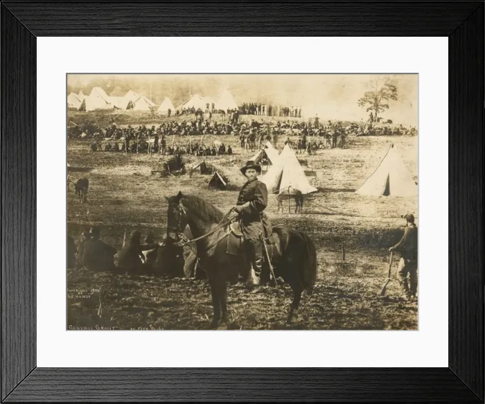 Framed Print : General Grant at City Point Framed Print : General Grant at City Point