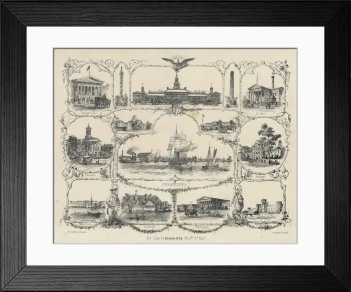 Framed Print : Philadelphia Framed Print : Philadelphia