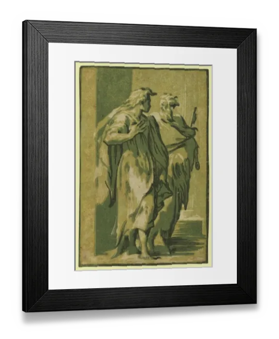 Framed Print : Saints Peter and John Framed Print : Saints Peter and John
