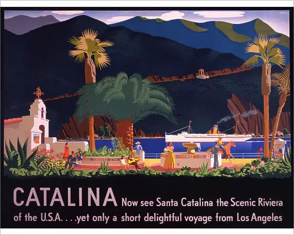 Catalina: Now see Santa Catalina, the Scenic Riviera of the