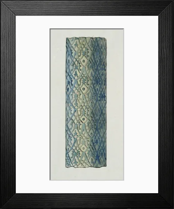 Framed Print : Antiquities of Samarkand. Tomb of Saint Kassim ibn Abass (Sh Framed Print : Antiquities of Samarkand. Tomb of Saint Kassim ibn Abass (Sh