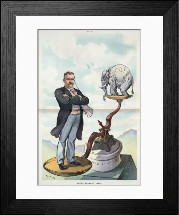 Framed Print : Bigger than - his party Framed Print : Bigger than - his party