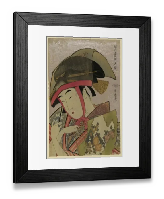 Framed Print : Suzume of Yoshiwara Framed Print : Suzume of Yoshiwara