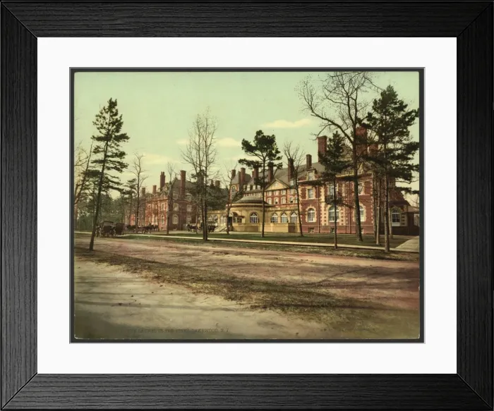 Framed Print : The Laurel in the Pines, Lakewood, N. J Framed Print : The Laurel in the Pines, Lakewood, N. J