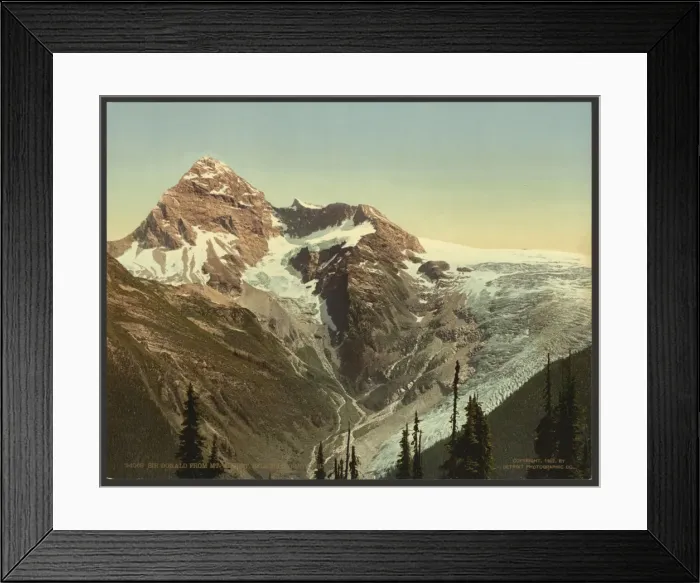 Framed Print : Sir Donald from Mt. Abbott, Selkirk Mountains Framed Print : Sir Donald from Mt. Abbott, Selkirk Mountains
