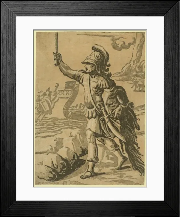 Framed Print : Jason returning with the golden fleece Framed Print : Jason returning with the golden fleece