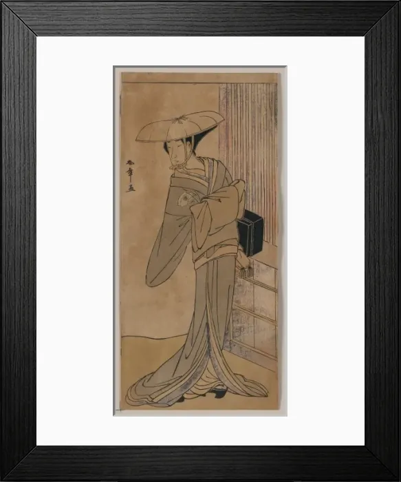 Framed Print : The actor Onoe Matsusuke Framed Print : The actor Onoe Matsusuke