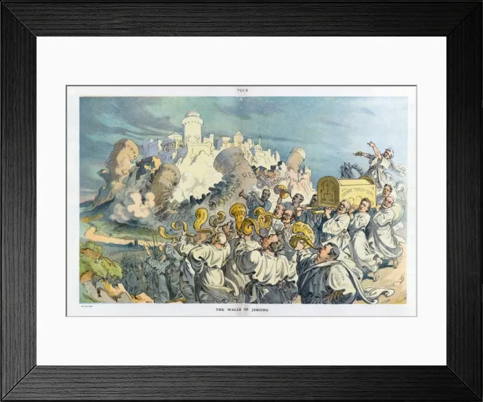 Framed Print : The walls of Jericho Framed Print : The walls of Jericho