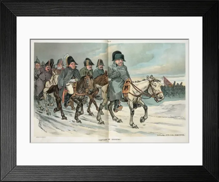 Framed Print : Captains of industry Framed Print : Captains of industry
