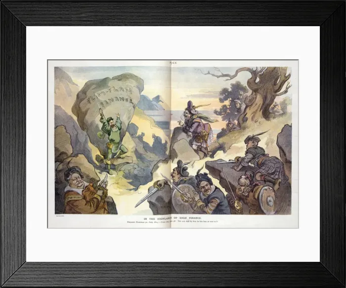 Framed Print : In the highlands of high finance Framed Print : In the highlands of high finance