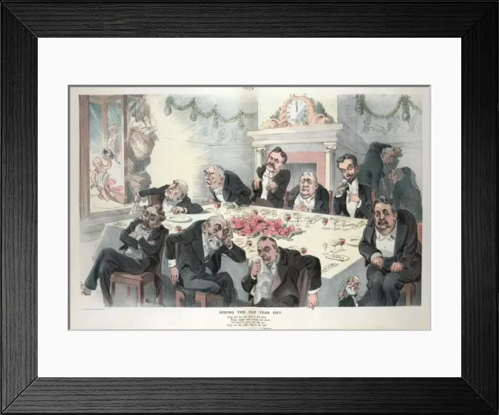 Framed Print : Seeing the old year out Framed Print : Seeing the old year out