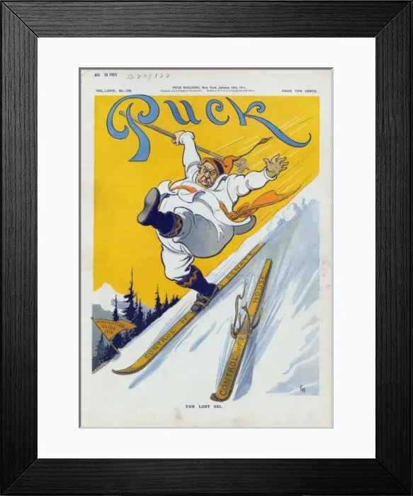 Framed Print : The lost ski Framed Print : The lost ski