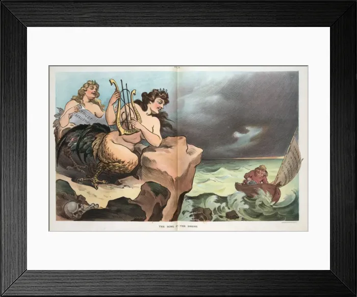 Framed Print : The song of the Sirens Framed Print : The song of the Sirens