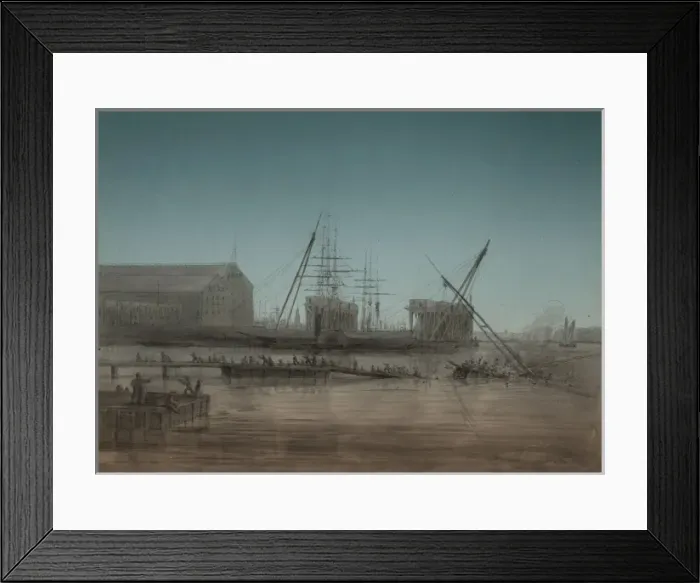Framed Print : The calamity of the night of July 1st / 56 Framed Print : The calamity of the night of July 1st / 56