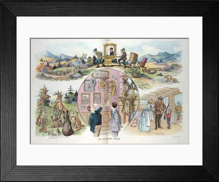 Framed Print : The slaughter season Framed Print : The slaughter season