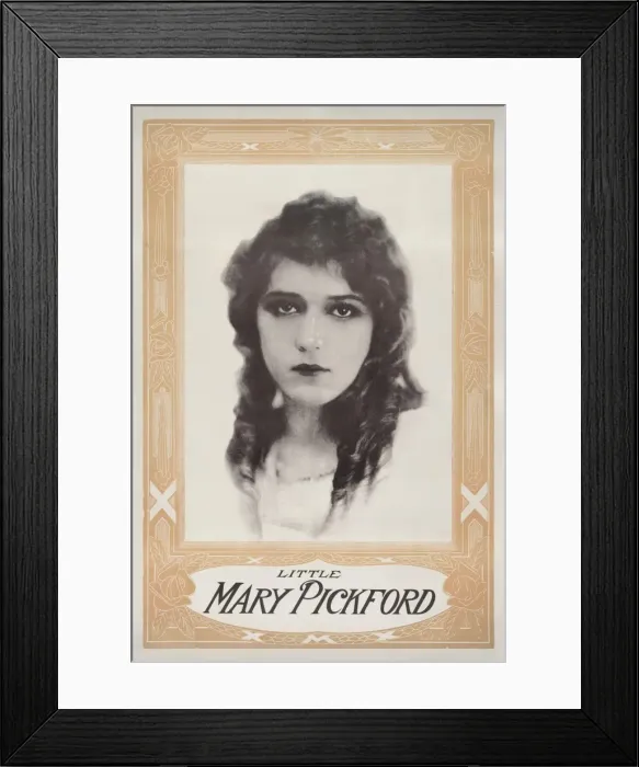 Framed Print : Little Mary Pickford Framed Print : Little Mary Pickford
