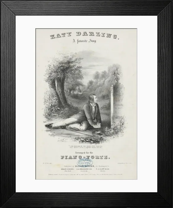 Framed Print : Katy Darling A favorite song Framed Print : Katy Darling A favorite song