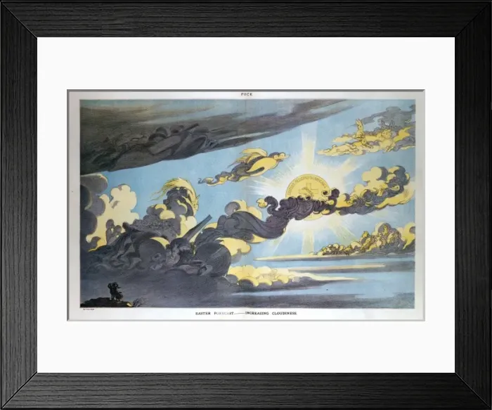 Framed Print : Easter forecast - increasing cloudiness Framed Print : Easter forecast - increasing cloudiness
