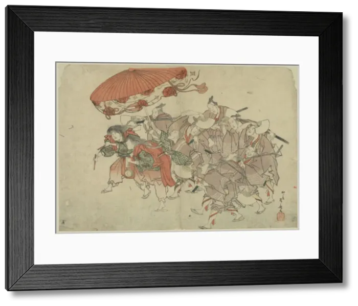 Framed Print : Sumiyoshi festival dance Framed Print : Sumiyoshi festival dance