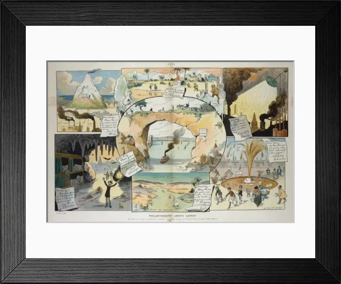 Framed Print : Philanthropist Andys latest Framed Print : Philanthropist Andys latest