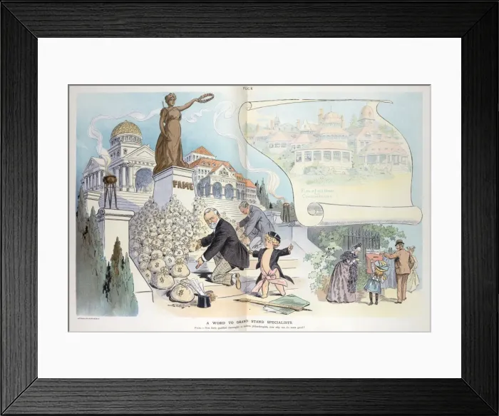 Framed Print : A word to grand stand specialists Framed Print : A word to grand stand specialists