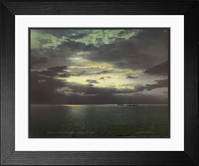 Framed Print : On the St. Lawrence at Riviere du Loup Framed Print : On the St. Lawrence at Riviere du Loup