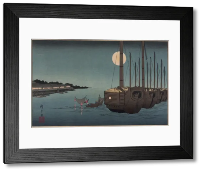 Framed Print : Fukeiga Fuokeiga Framed Print : Fukeiga Fuokeiga