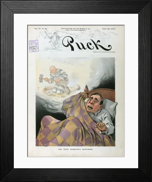 Framed Print : The trust promoters nightmare Framed Print : The trust promoters nightmare