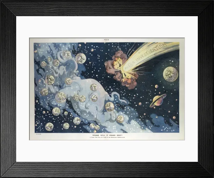 Framed Print : Where will it strike next? Framed Print : Where will it strike next?