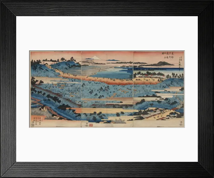 Framed Print : A complete view of Asukayama Framed Print : A complete view of Asukayama