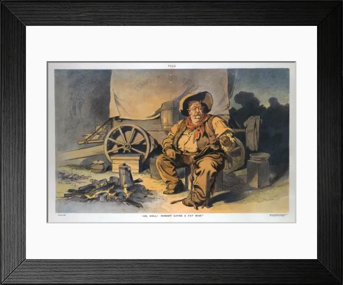 Framed Print : Oh, hell! Nobody loves a fat man Framed Print : Oh, hell! Nobody loves a fat man