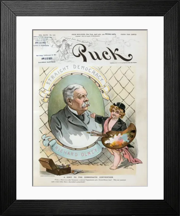 Framed Print : A hint to the Democratic convention Framed Print : A hint to the Democratic convention