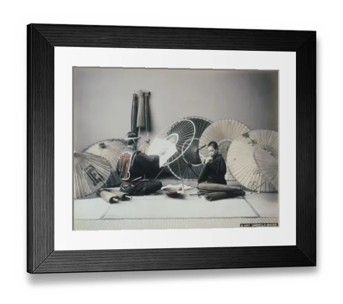 Framed Print : Umbrella maker Framed Print : Umbrella maker