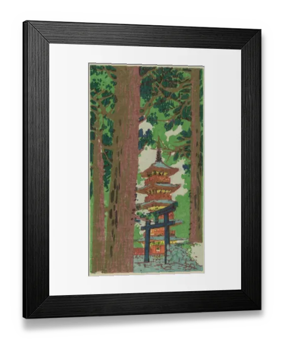 Framed Print : Five-storied pagoda at Nikko Framed Print : Five-storied pagoda at Nikko