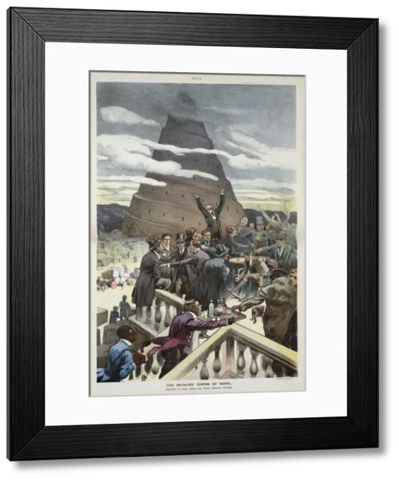 Framed Print : The socialist tower of babel Framed Print : The socialist tower of babel