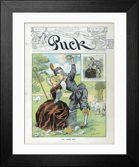 Framed Print : He loves me Framed Print : He loves me
