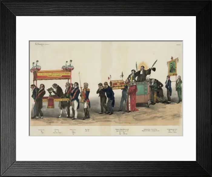 Framed Print : La paix sera desormais une verite (comme le charte) Framed Print : La paix sera desormais une verite (comme le charte)