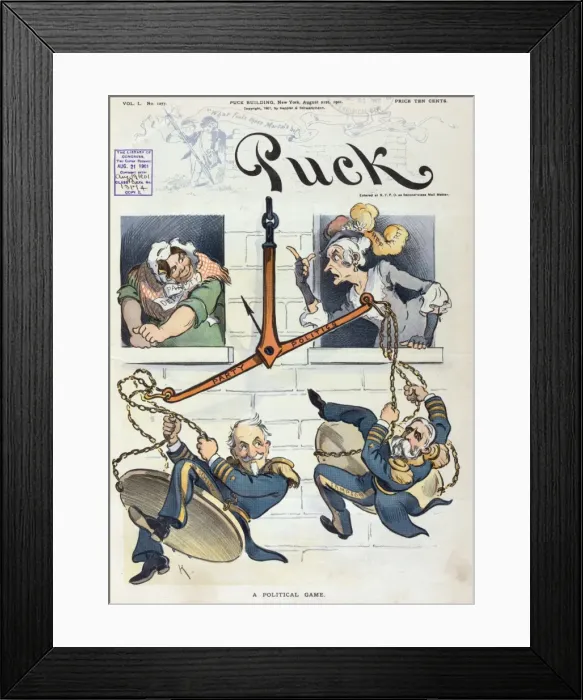 Framed Print : A political game Framed Print : A political game