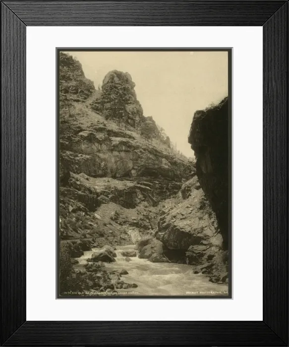 Framed Print : The Old Roadmaster, Clear Creek Canon Framed Print : The Old Roadmaster, Clear Creek Canon