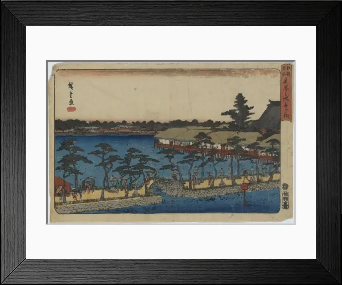 Framed Print : Benten Shrine, Shinobazu Pond Framed Print : Benten Shrine, Shinobazu Pond