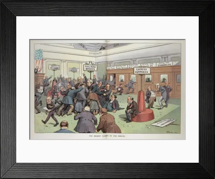 Framed Print : The recent flurry in the Senate Framed Print : The recent flurry in the Senate