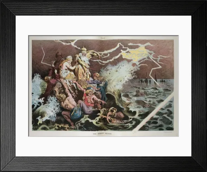 Framed Print : The Russian deluge Framed Print : The Russian deluge