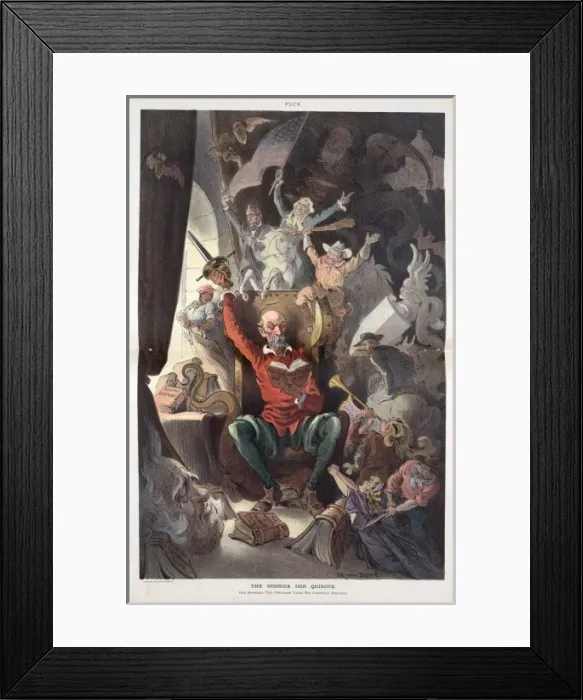 Framed Print : The Hoosier Don Quixote Framed Print : The Hoosier Don Quixote