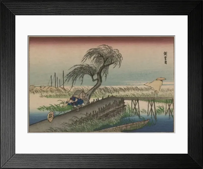 Framed Print : Fukeiga Fuokeiga Framed Print : Fukeiga Fuokeiga