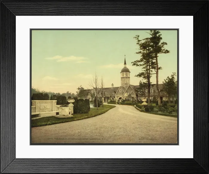 Framed Print : The stables at Georgian Court, Lakewood, N. J Framed Print : The stables at Georgian Court, Lakewood, N. J