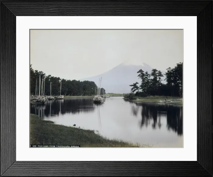 Framed Print : Fujiyama from Tagonoura, Suruga Framed Print : Fujiyama from Tagonoura, Suruga