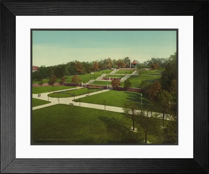 Framed Print : Fort Greene Park, Brooklyn, N. Y Framed Print : Fort Greene Park, Brooklyn, N. Y